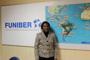 FUNIBER receives a visit from the Gabon Delegate 