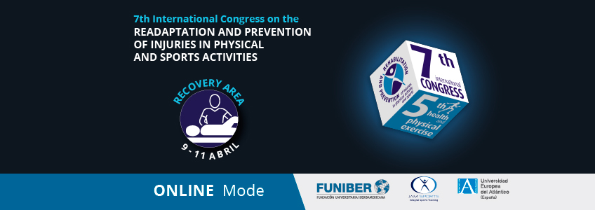 Presentations from the Recovery Area that will become part of the International Congress on Rehabilitation and Injury Prevention organized by FUNIBER
