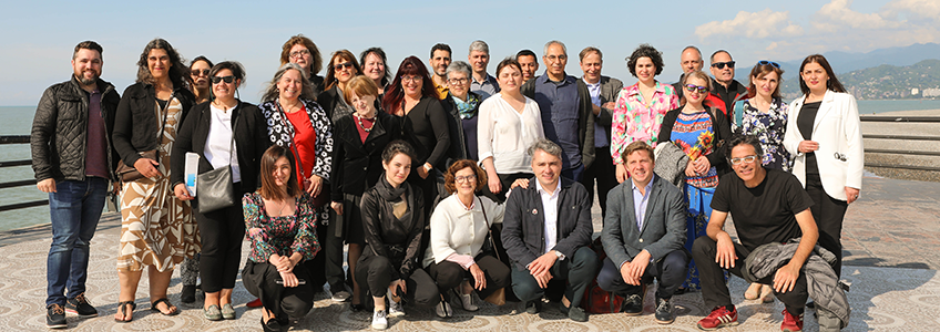 FUNIBER participates in the closure of the Erasmus Plus LOVEDIST@NCE project in Georgia 