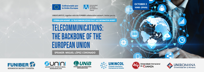 “Telecommunications: the backbone of the European Union” webinar