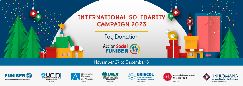 FUNIBER and universities of the network organize the Campaña Solidaria Internacional – Recolecta de juguetes