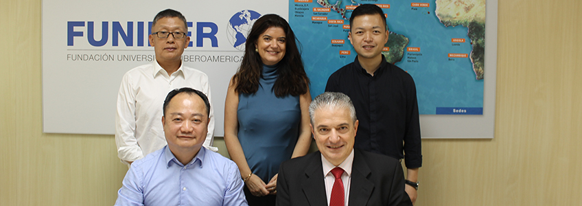 FUNIBER and UNEATLANTICO sign strategic agreement with the company UEASI EDU&TECH Co., Ltd.