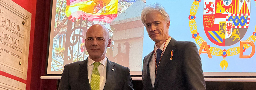 FUNIBER’s Director of Institutional Relations becomes a full member of the Academia de la Diplomacia of Spain