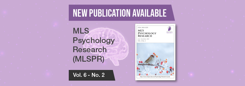 MLS Psychology Research journal announces a new publication sponsored by FUNIBER