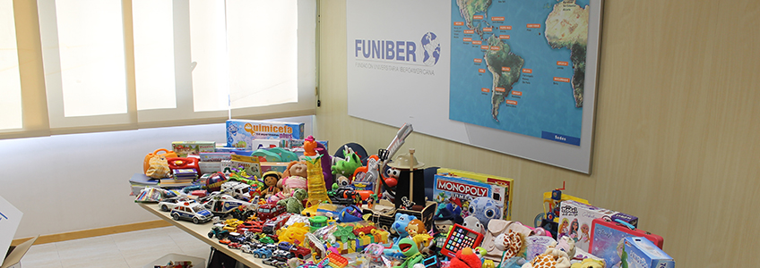 FUNIBER and network universities celebrated solidarity in a toy drive campaign