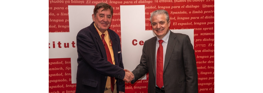 FUNIBER and Instituto Cervantes sign a general action agreement to promote the teaching of Spanish in Angola through UNIC