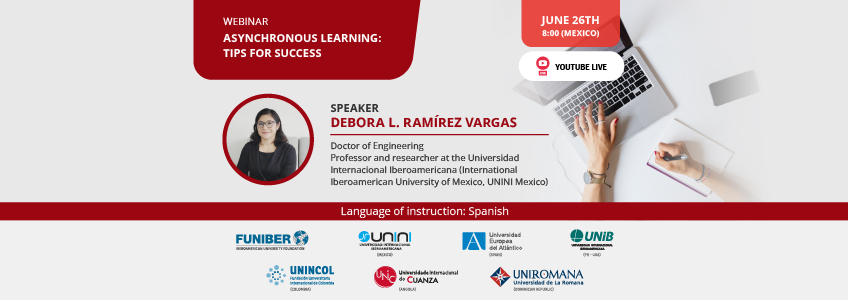 FUNIBER organizes the webinar “Asynchronous Learning: Tips for Success”