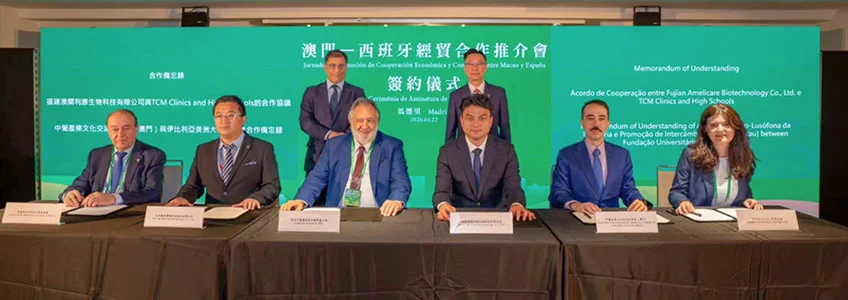 FUNIBER Strengthens Its Presence in Asia by Signing a Memorandum of Understanding with the Sino-Lusophone Association of Macao
