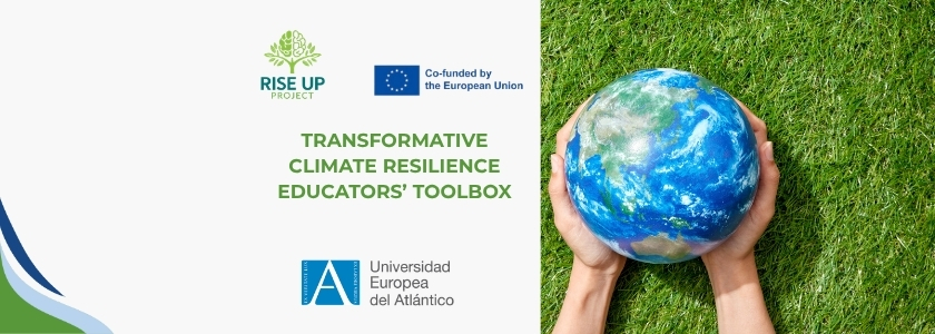 The Erasmus+ RISE UP project, in which researchers from the FUNIBER network are participating, is launching a set of resources to strengthen climate resilience in higher education