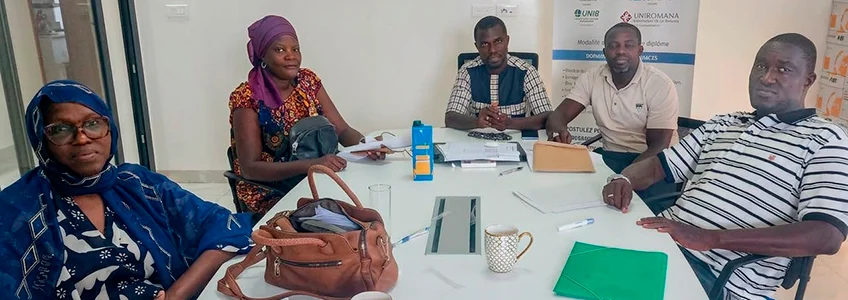 FUNIBER’s campus in Senegal hosts new in-person activities organized by the Higher Institute for Education and Languages