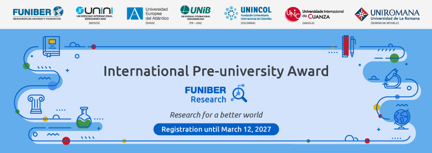 New Edition of the International Pre-University Award – FUNIBER Research to Promote Research Among Young People